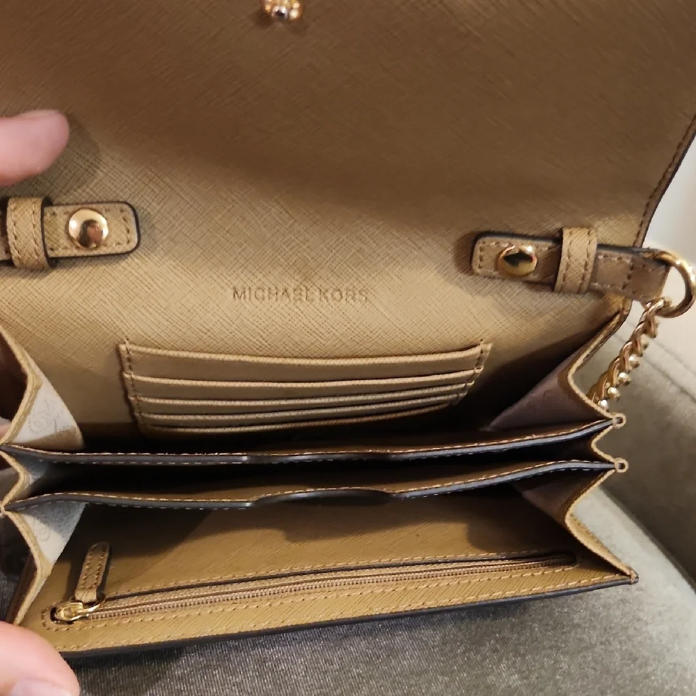 Michael Kors Brown Crossbody Bag - Picture 9 of 12